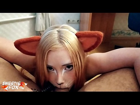 ❤️ Kitsune yutmoq Dik va uning og'ziga cum ❤️❌ Anal videoda bizda